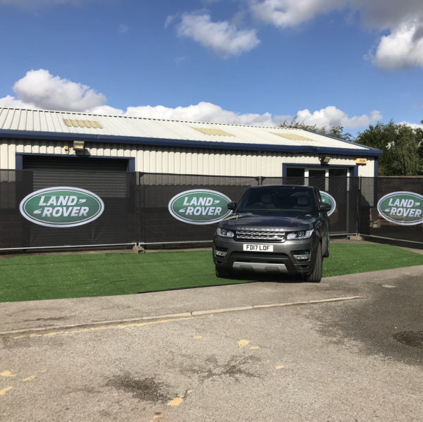 Eco print heras fence scrim