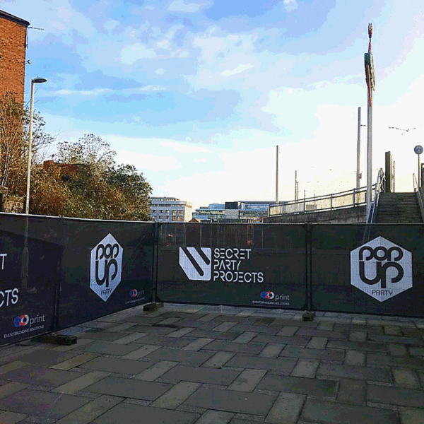 Heras Fence Scrim Banners