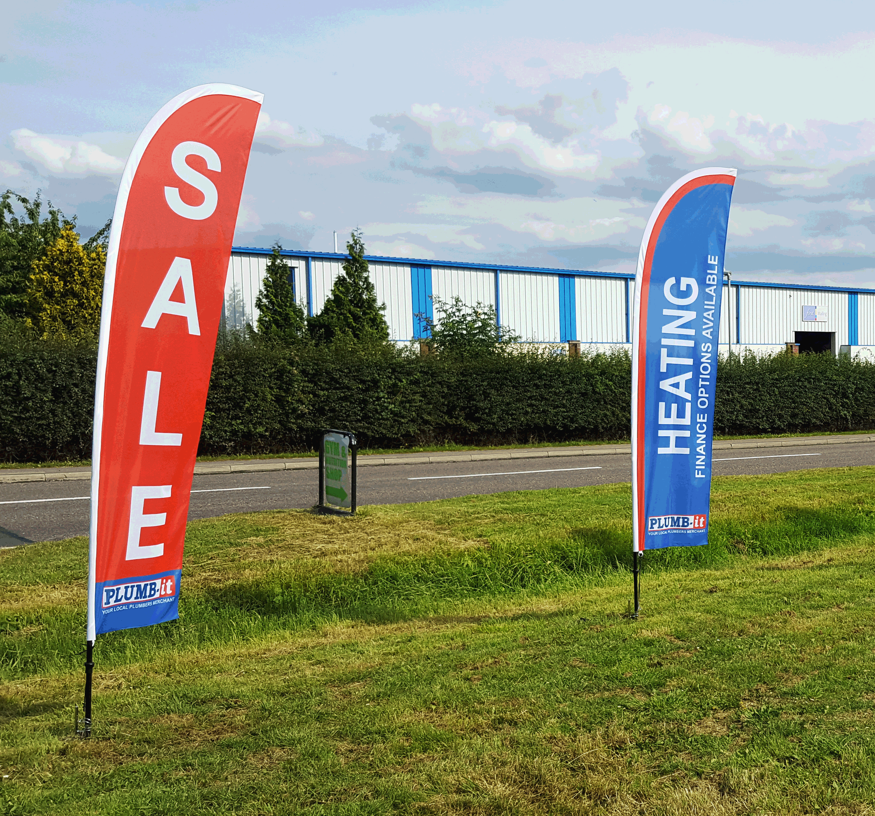 Feather Flag Kit For Soft Ground Use Buy Online From Eco Print