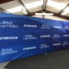 6m straight wall printed roller banner