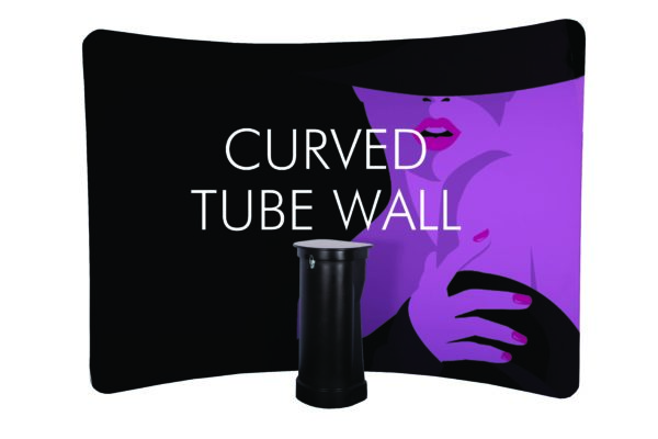 Curved Fabric Display Wall - Image 5
