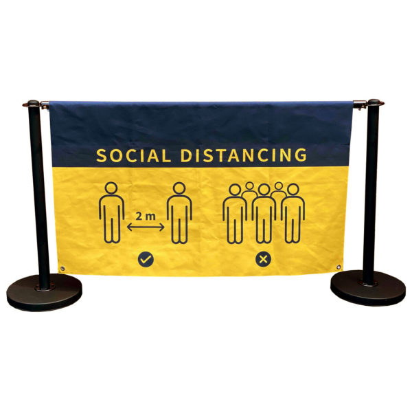 temporary banners for heras fencing
