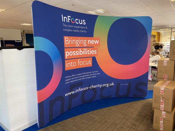 event walls known as display banner walls