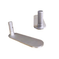 offset foot for printed promotional flags