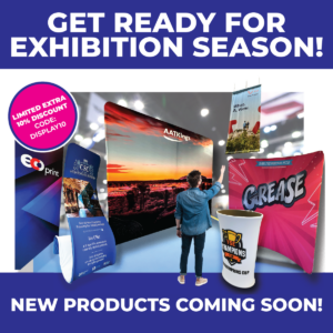 Exhibition display product selection by eco print
