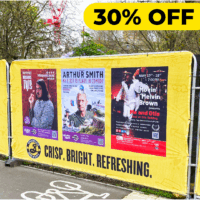 Lightweight Heras Fence Covers